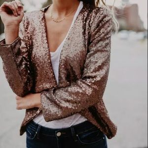 Sequin blazer